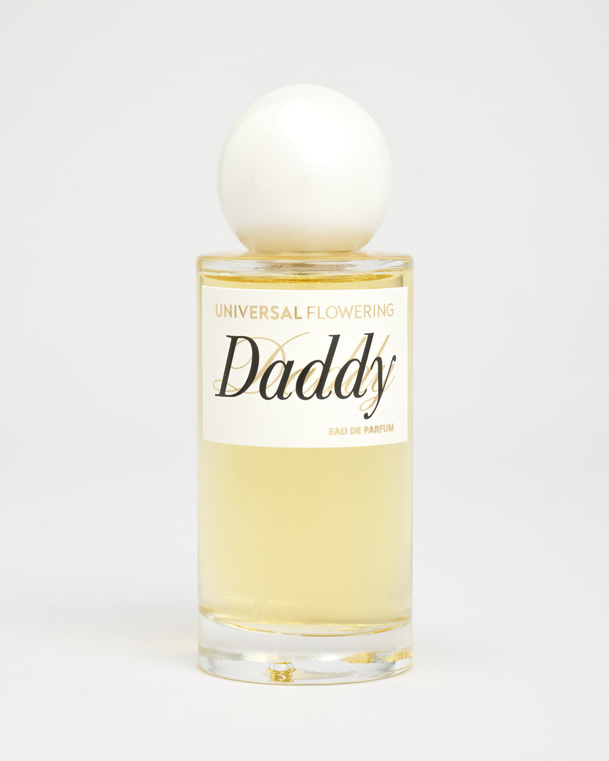 Daddy by Universal Flowering. 50ml eau de parfum by Courtney Rafuse