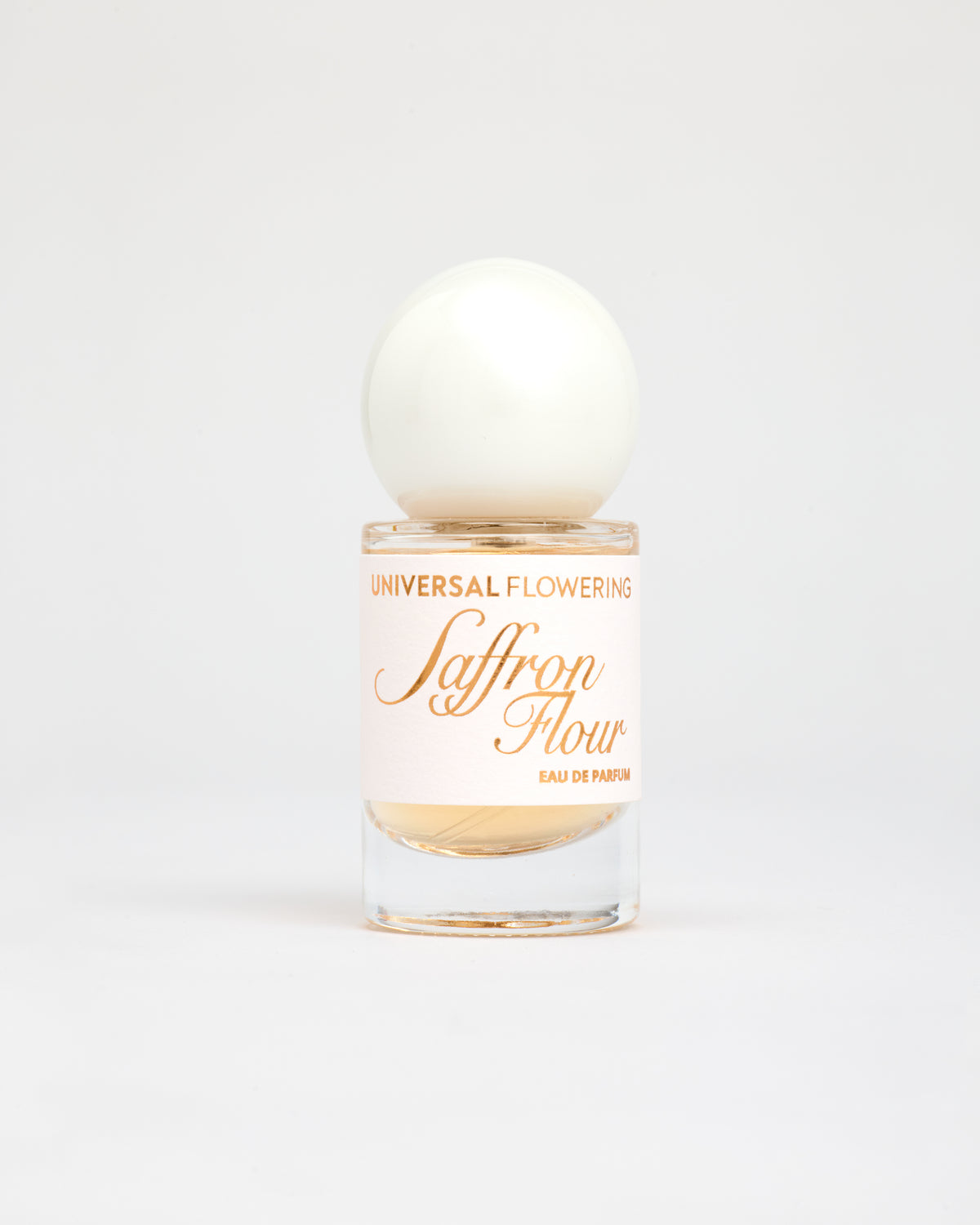 Saffron Flour eau de parfum 15ml travel size perfume by Universal Flowering, perfumer Courtney Rafuse