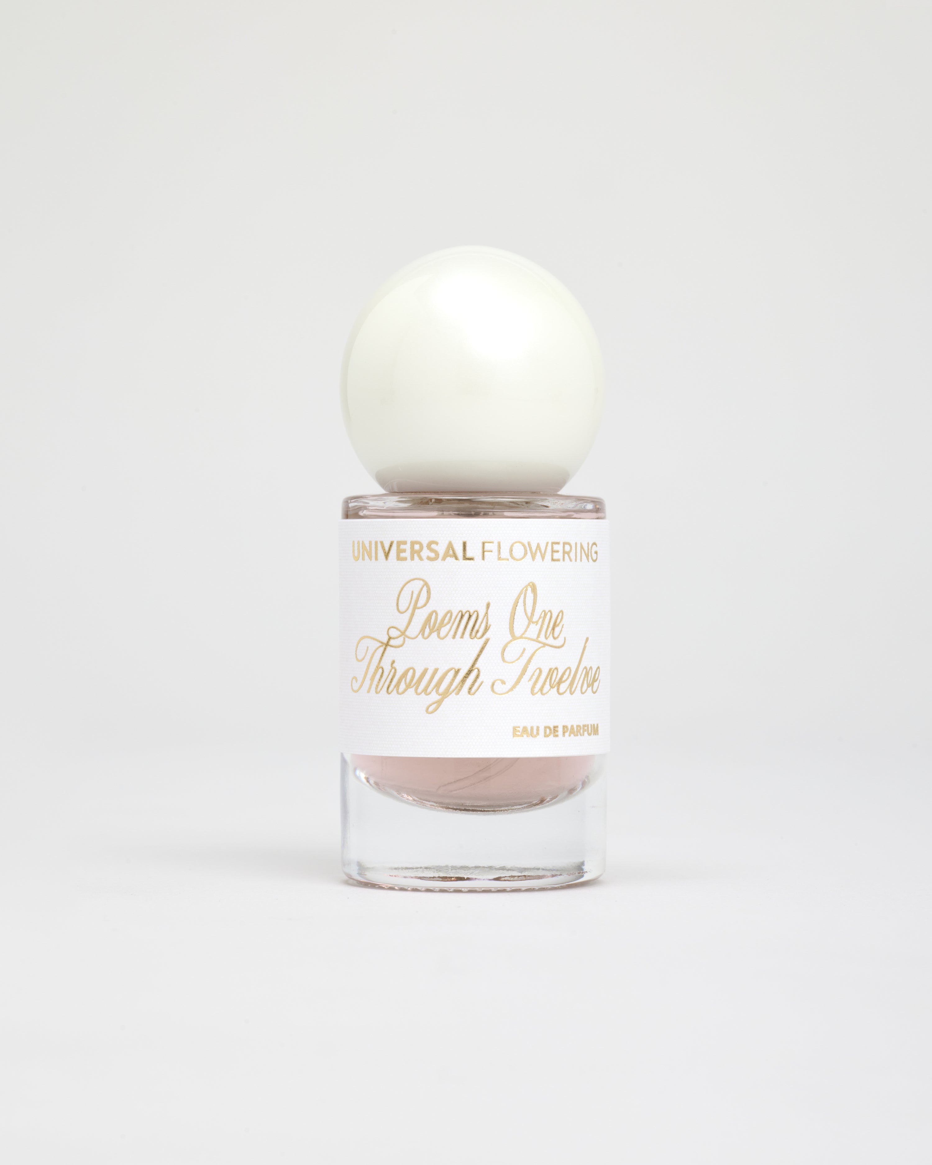 POEMS ONE THROUGH TWELVE