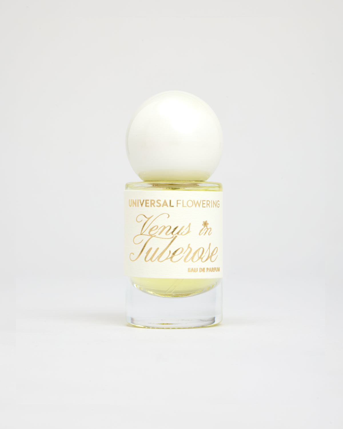 Venus in Tuberose by Universal Flowering Venus in Tuberose 15ml niche perfume by Courtney Rafuse, travel size perfume